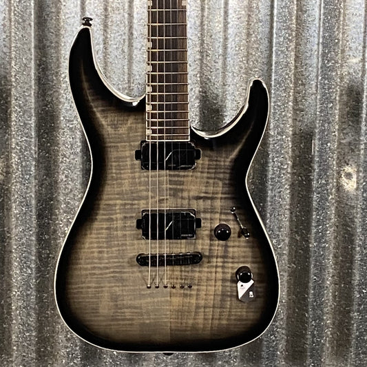 ESP LTD MH-1000NT Charcoal Burst Guitar Fluence #0549 Used