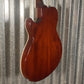 Reverend Limited Edition #13 Roundhouse Semi Hollow Body Archtop Vintage Clear Natural Guitar #61470 Used