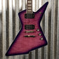 Westcreek Guitars Revenge Explorer Style Transparent Purple #0153 Used
