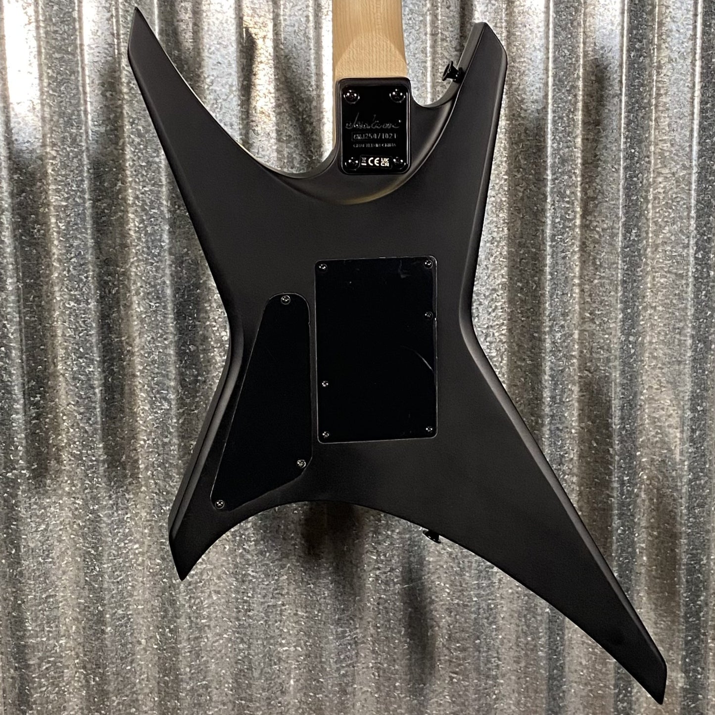 Jackson JS Series Warrior JS32 Black Satin Guitar #1021 Used