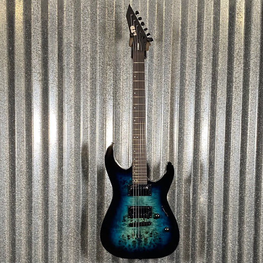ESP LTD M-200DX Transparent Blue Burst Guitar LM200DXNTBLB #1045 Used