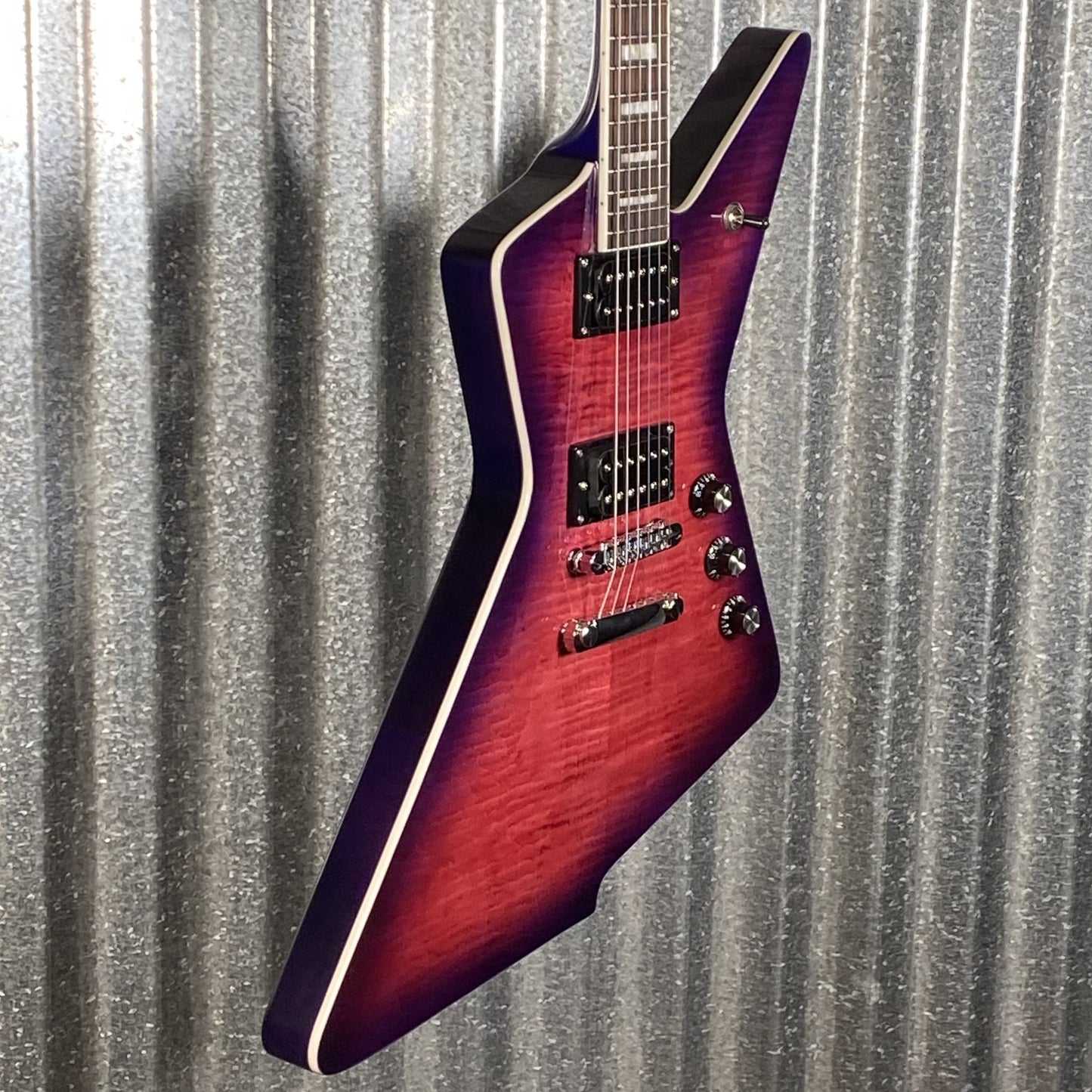 Westcreek Guitars Revenge Explorer Style Transparent Purple #0078 Used