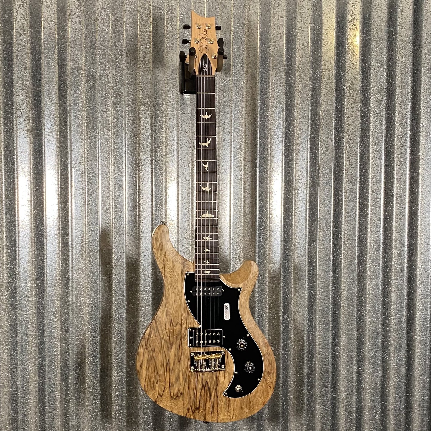 PRS Paul Reed Smith USA S2 Vela Black Limba Guitar & Bag #9329