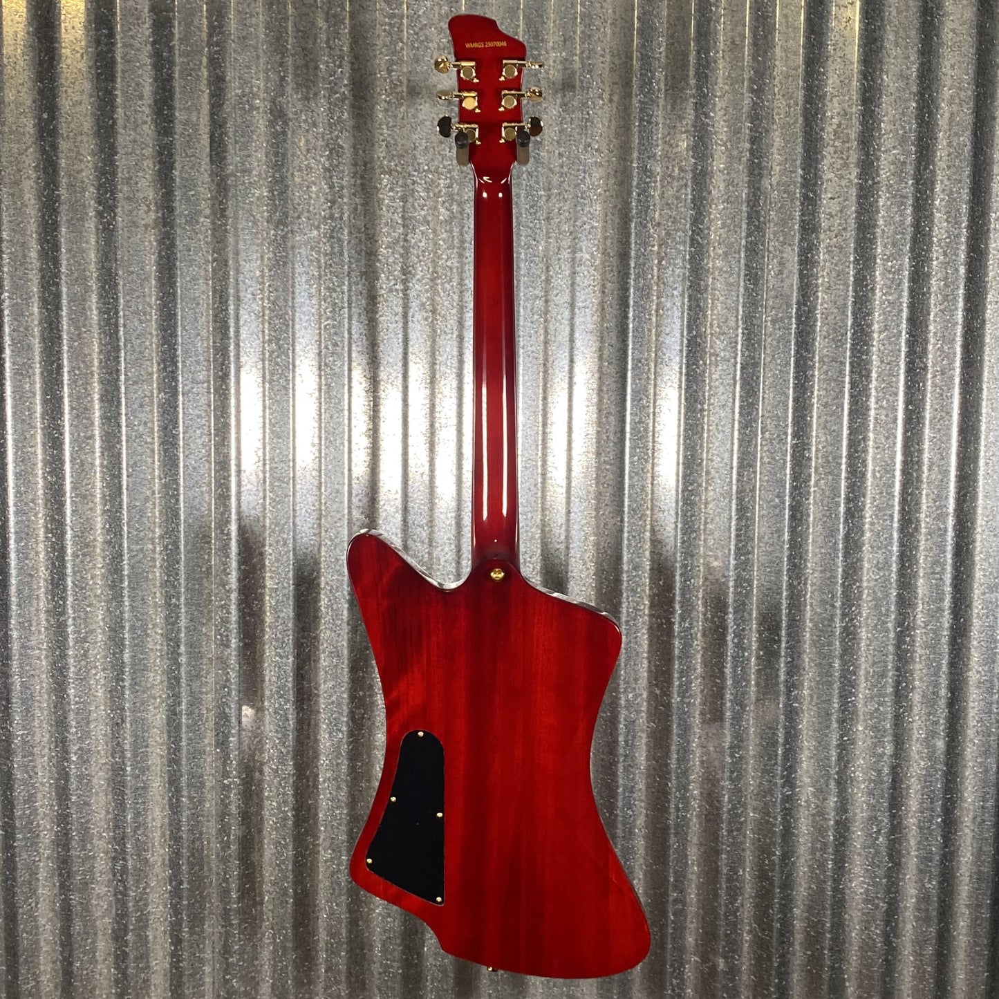 Westcreek Guitars Mirage T Bird Style Dual Humbucker Guitar Red #0046 Used