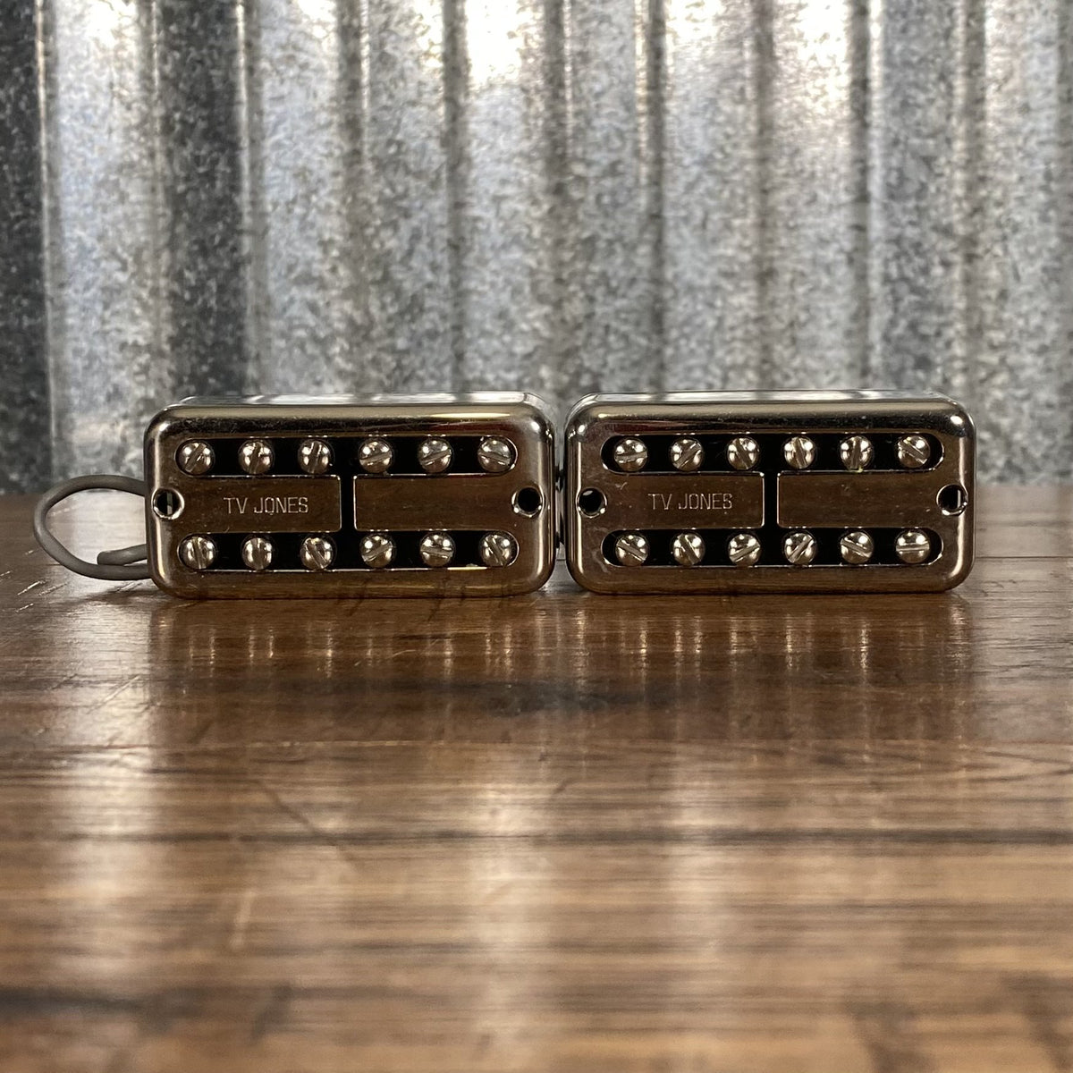 TV Jones TV Classic Neck Bridge Pickup Set Chrome Used