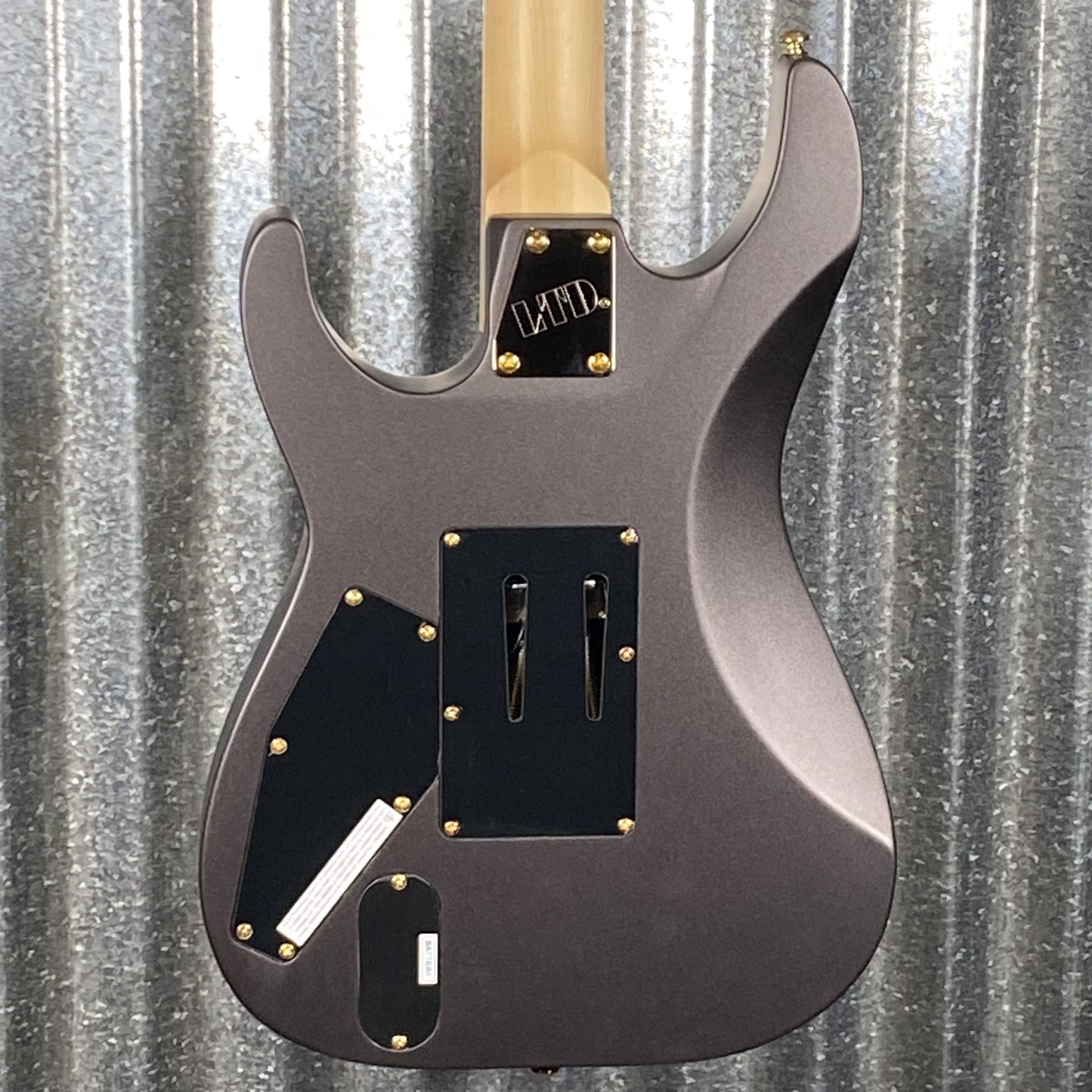 ESP LTD M-1001 Charcoal Metallic Satin Guitar M1001CHMS #0227 Used