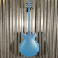 Westcreek Guitars 333 Semi Hollow Body Double Cutaway Blue #0037 Used
