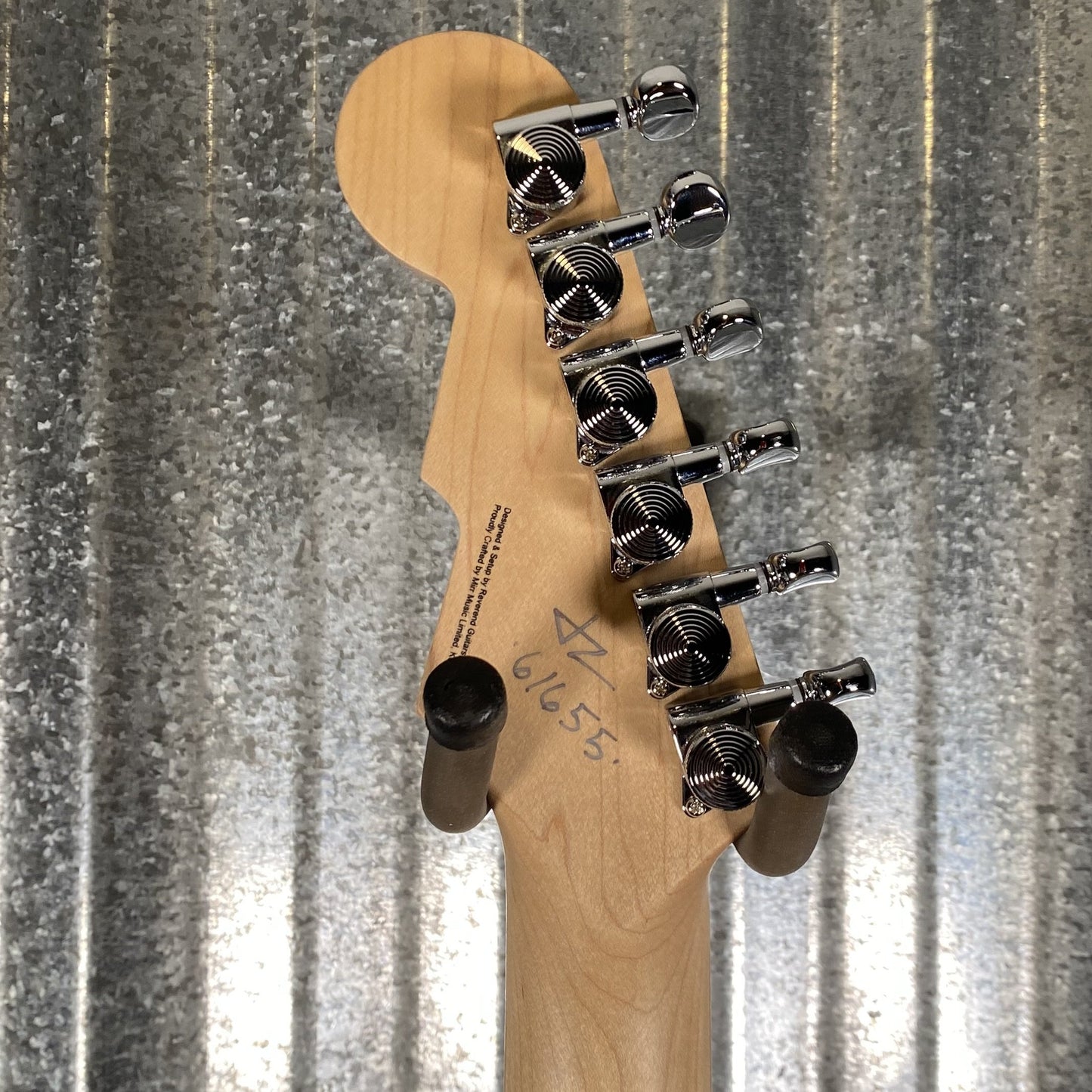 Reverend Six Gun HPP Periwinkle Burst Guitar #61655 Blem