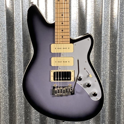 Reverend Six Gun HPP Periwinkle Burst Guitar #61655 Blem