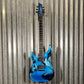 Schecter C-1 Hydro Dip Midnight Tide Guitar Left Hand #0757