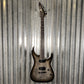 ESP LTD MH-1000NT Flame Charcoal Burst Guitar MH1000FMCHB #0198 Used