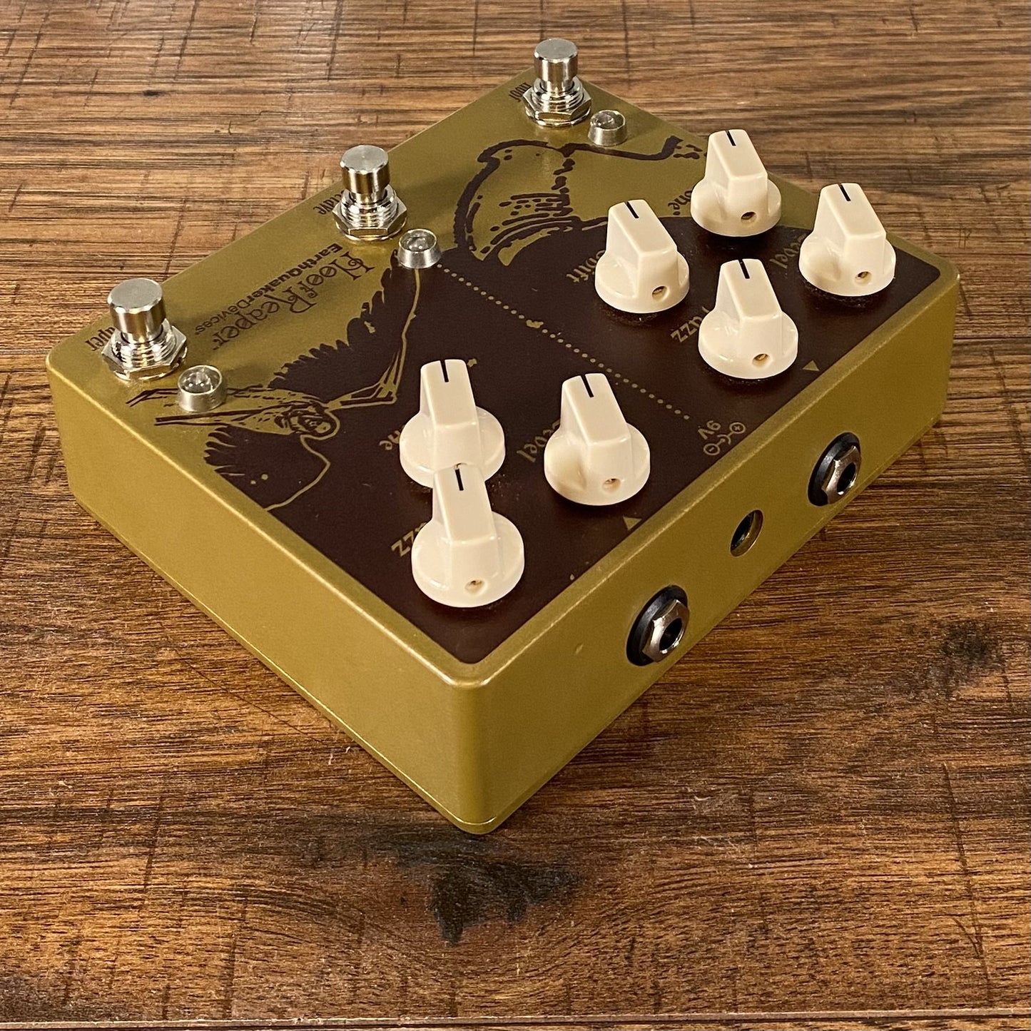 Earthquaker Devices Hoof Reaper Fuzz Octave Guitar Effect Pedal Used