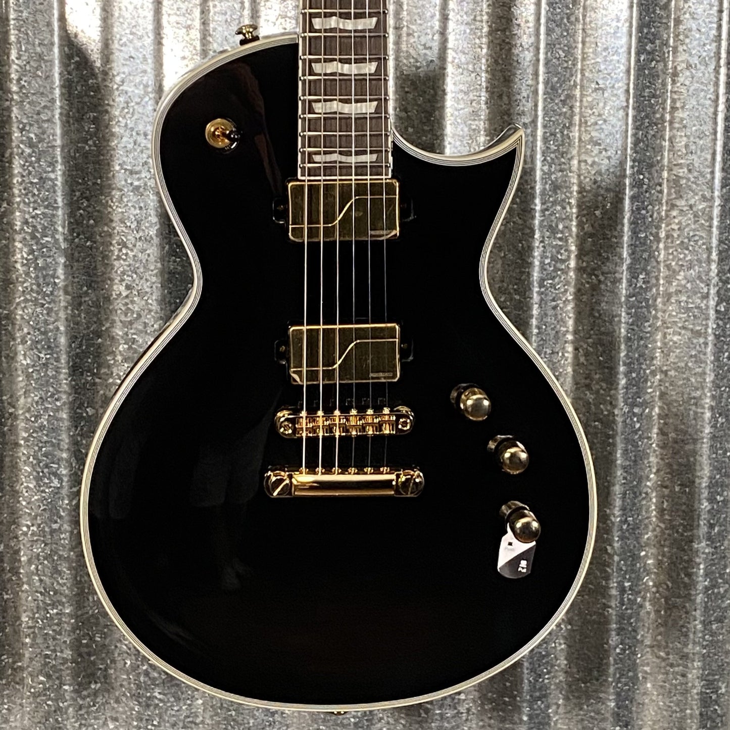 ESP LTD EC-1000 Fluence Black Guitar EC1000BLKF & Case #0085 Used