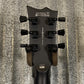 ESP LTD EC Black Metal Eclipse Seymour Duncan Black Satin Guitar & Case #0418 Used