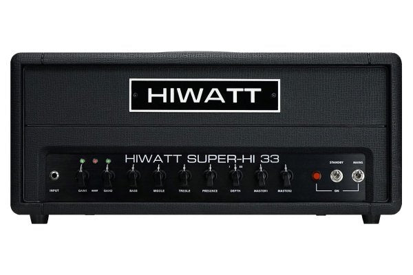 Hiwatt SUPER-HI 33 30 Watt 2 Channel Tube Guitar Amplifier Head