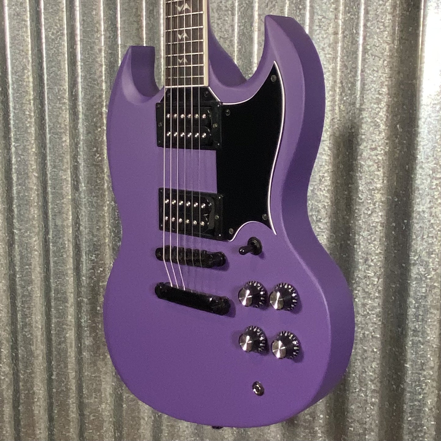 Westcreek Guitars Racer SG Offset Style Purple Matte Guitar #0086 Used