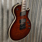 ESP LTD EC-1000 ET Evertune Dark Brown Sunburst Guitar EC1000ETQMDBSB #0700 Used