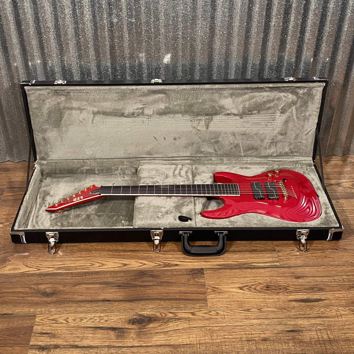 ESP LTD SC-607B Stephen Carpenter Magenta Guitar & Case SC607B #1834 Used