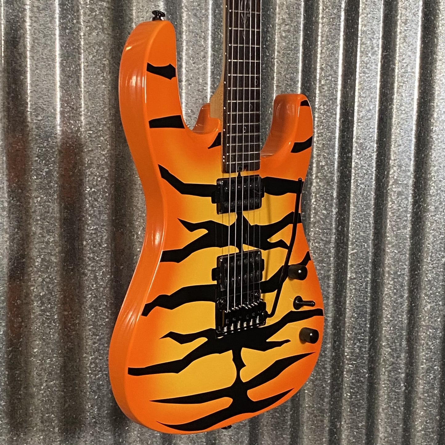 Westcreek Guitars Aetheris Superstrat Yellow Tiger Guitar #0027 Used