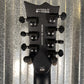 ESP LTD EC-407 7 String Black Satin Guitar EC407BLKS #0794 Used