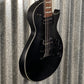 ESP LTD EC-257 7 String Black Satin Guitar EC257BLKS #0520 Used