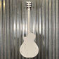 ESP LTD EC Arctic Metal Snow White Satin Guitar ECARMSWS #0177 Used
