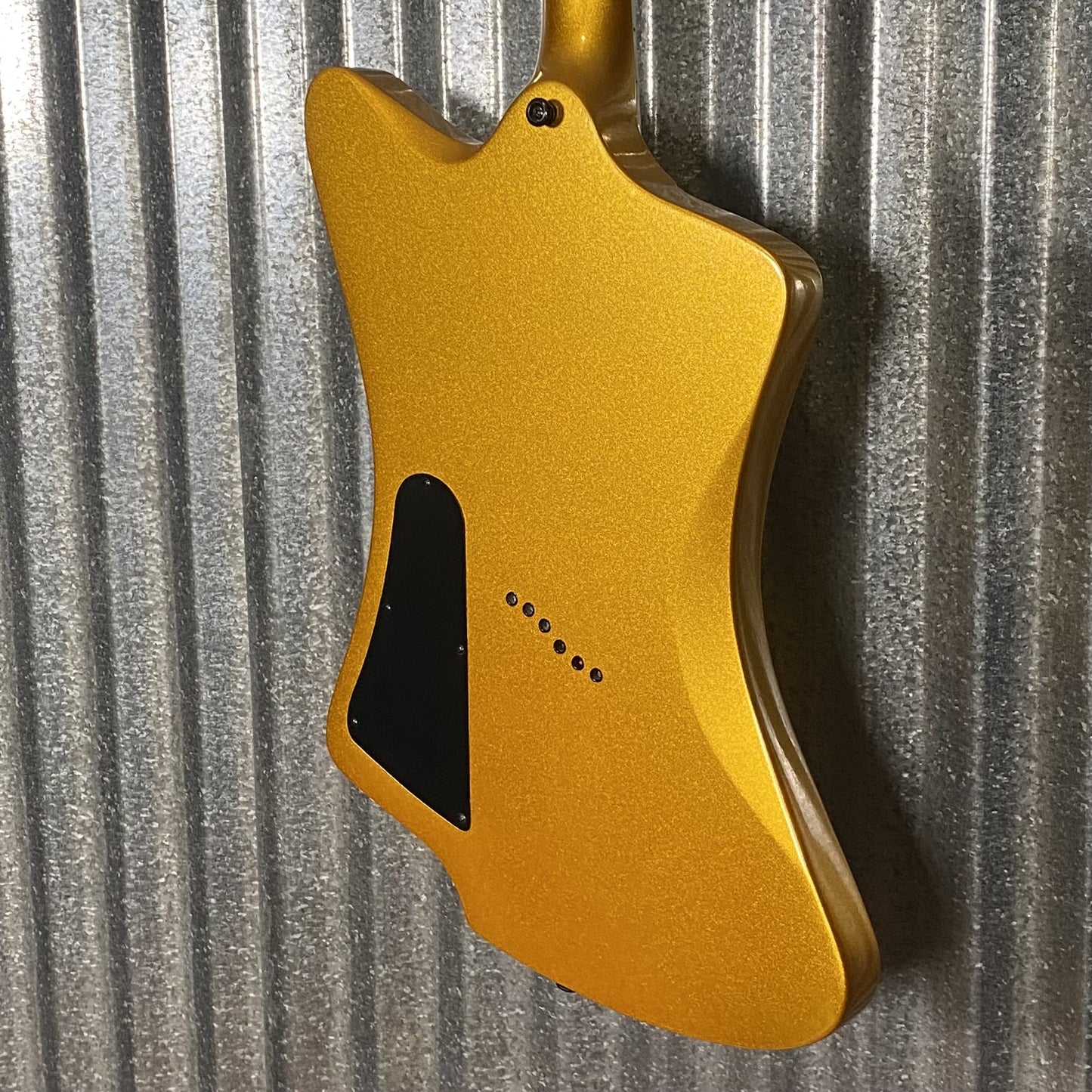 Westcreek Guitars Mirage T Bird Style Dual Humbucker Guitar Gold #0078 Used