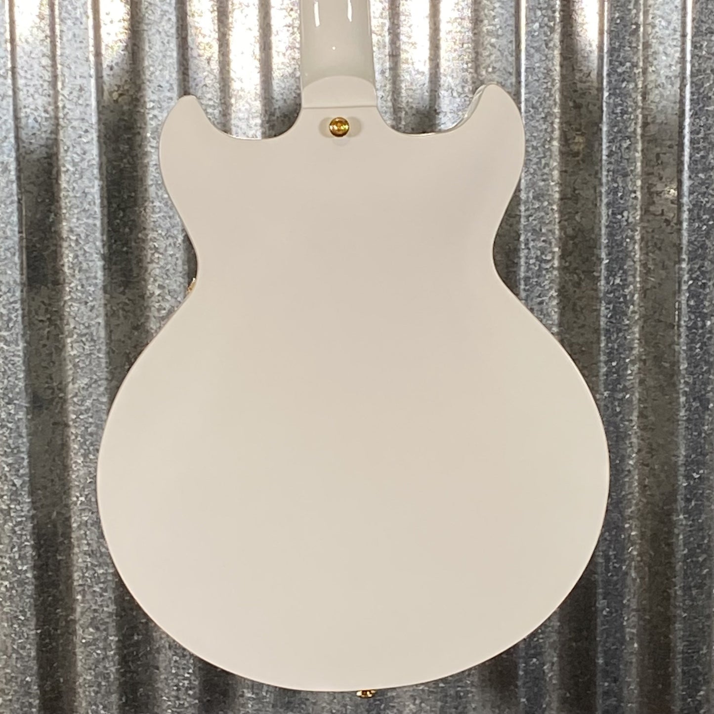 Westcreek Guitars 333 Semi Hollow Body Double Cutaway White #0011 Used