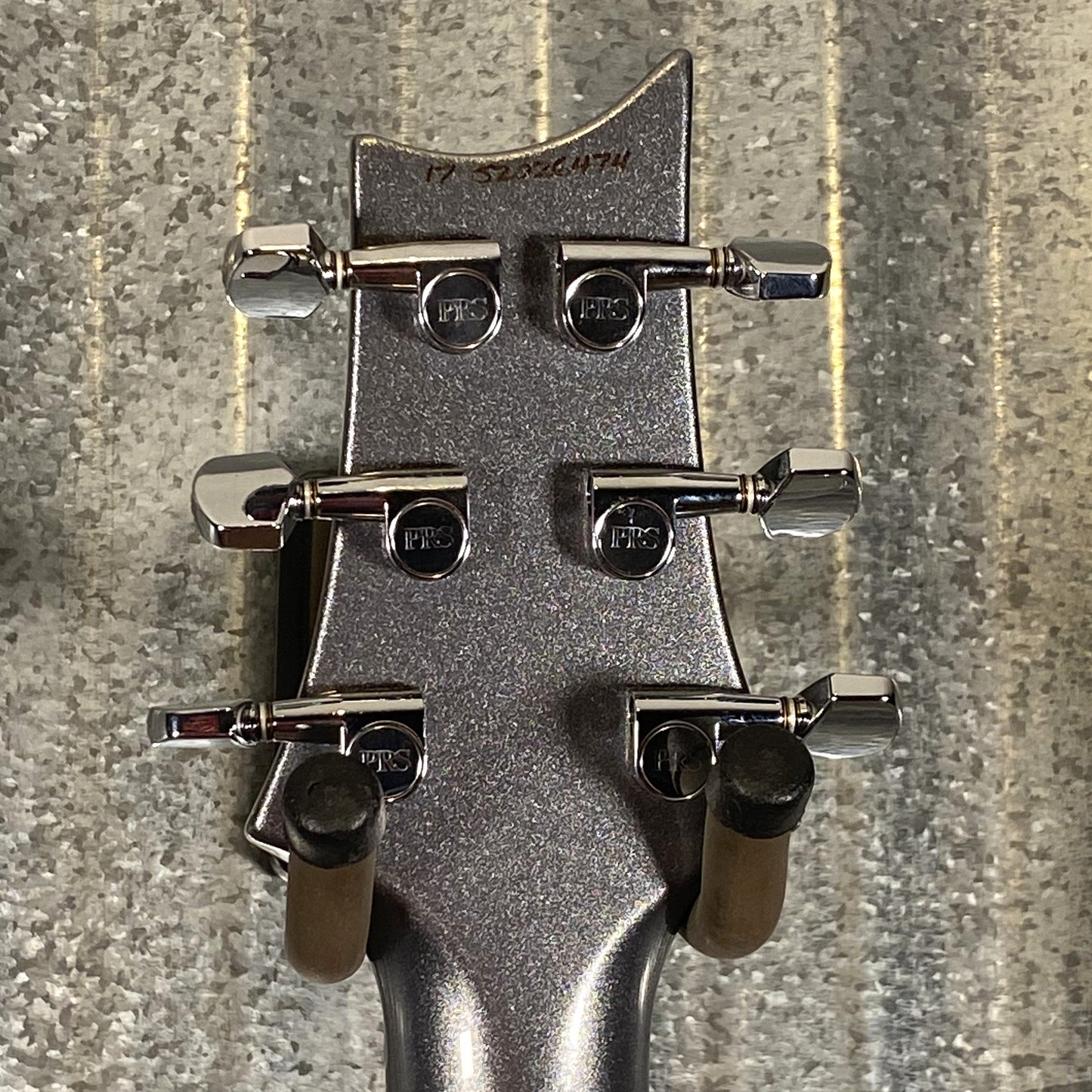 PRS Paul Reed Smith S2 Singlecut Semi Hollow Platinum Metallic Guitar & Case 2017 #6474 Used