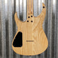 Westcreek Metal Rooted Spalted Blue Bolt On Hard Tail Guitar #600001 Used