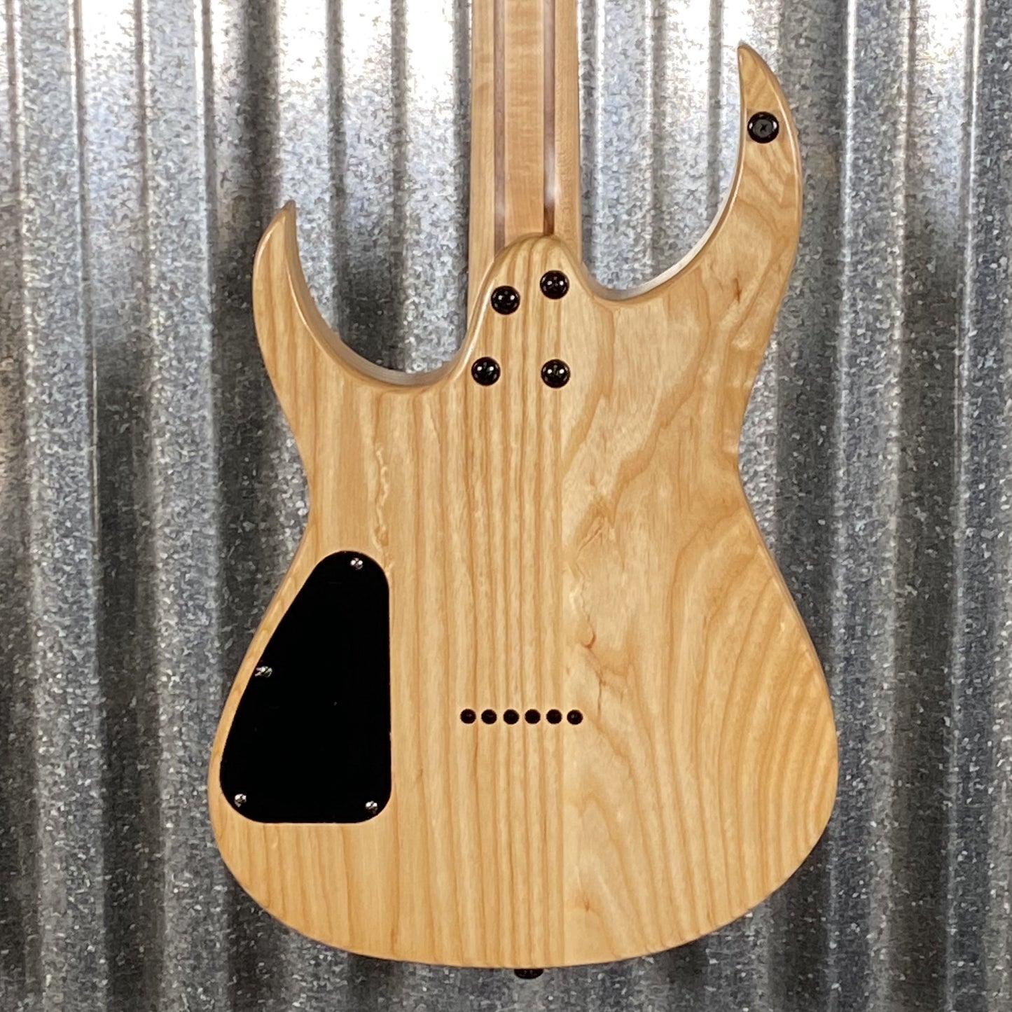 Westcreek Metal Rooted Spalted Blue Bolt On Hard Tail Guitar #600001 Used