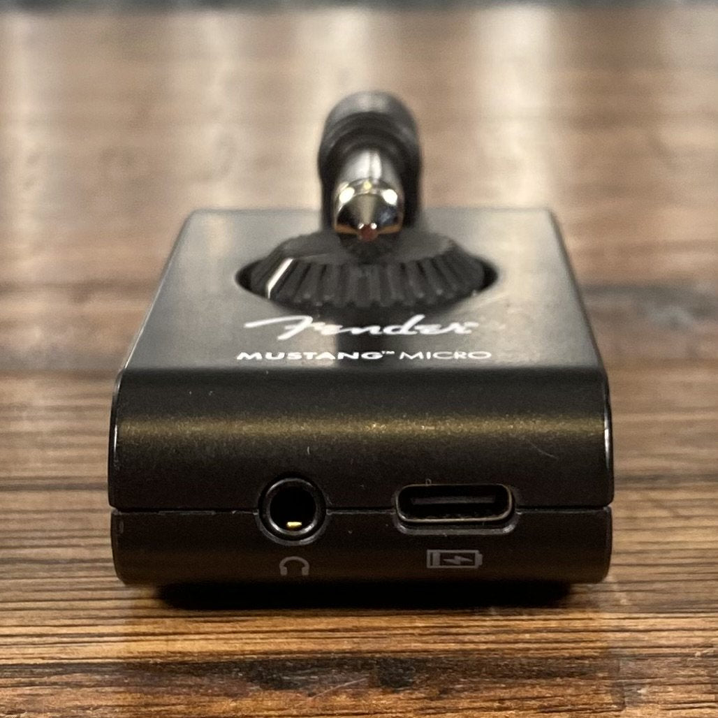 Fender Mustang Micro  Headphone Practice Guitar Amplifier Used