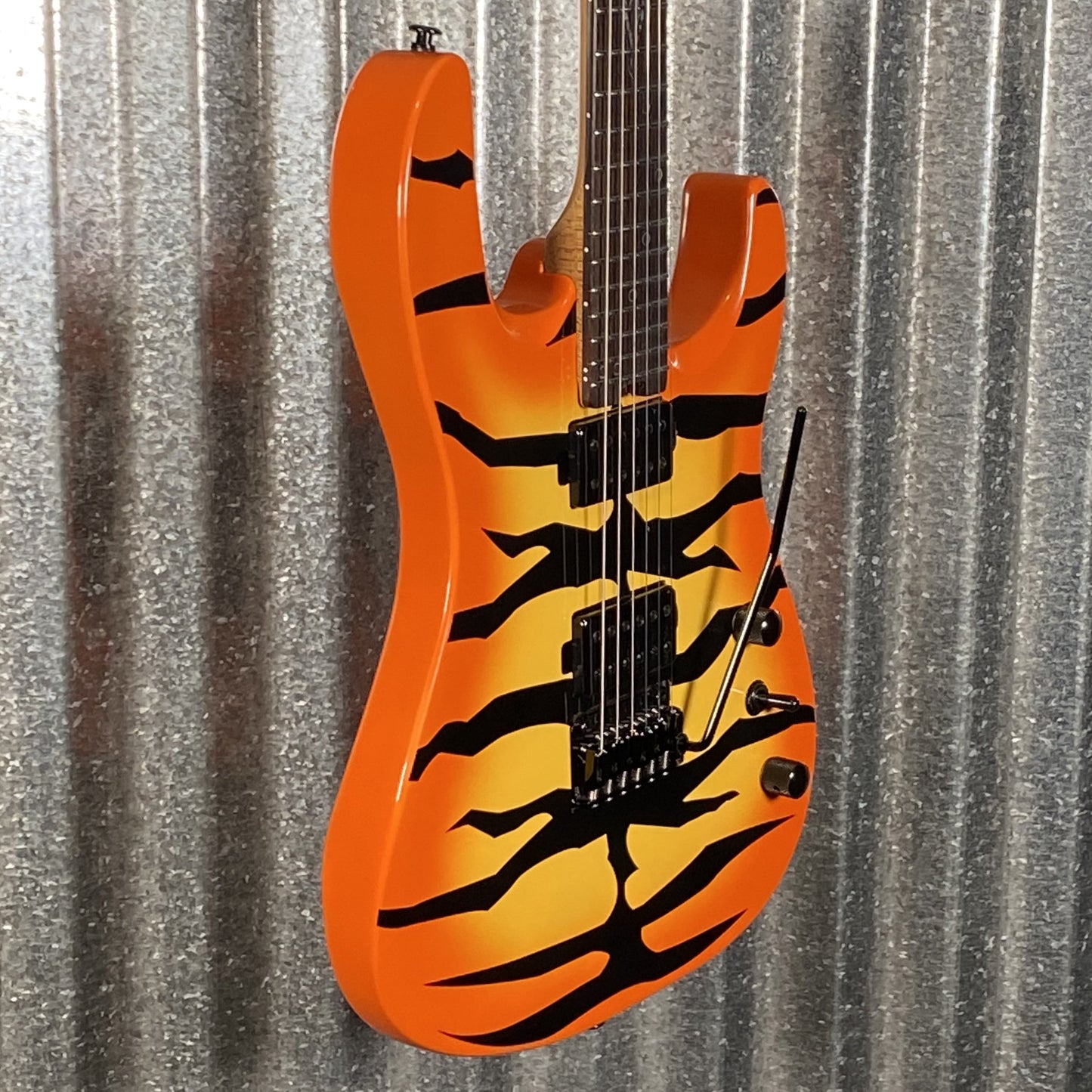 Westcreek Guitars Aetheris Superstrat Yellow Tiger Guitar #0008 Used