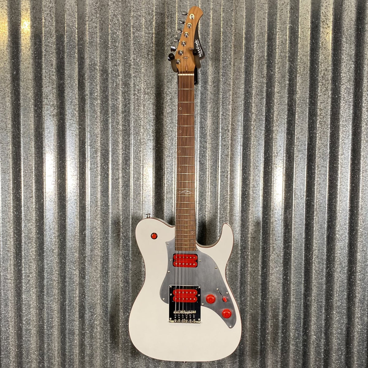 Westcreek Guitars TT-50KS T Style Dual Humbucker Guitar White #0036 Used