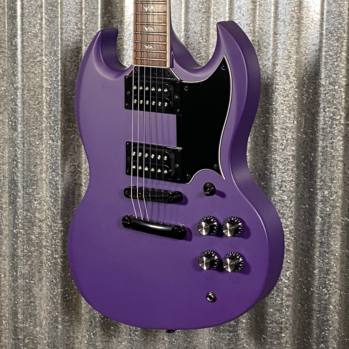 Westcreek Guitars Racer SG Offset Style Purple Matte Guitar #0027 Used