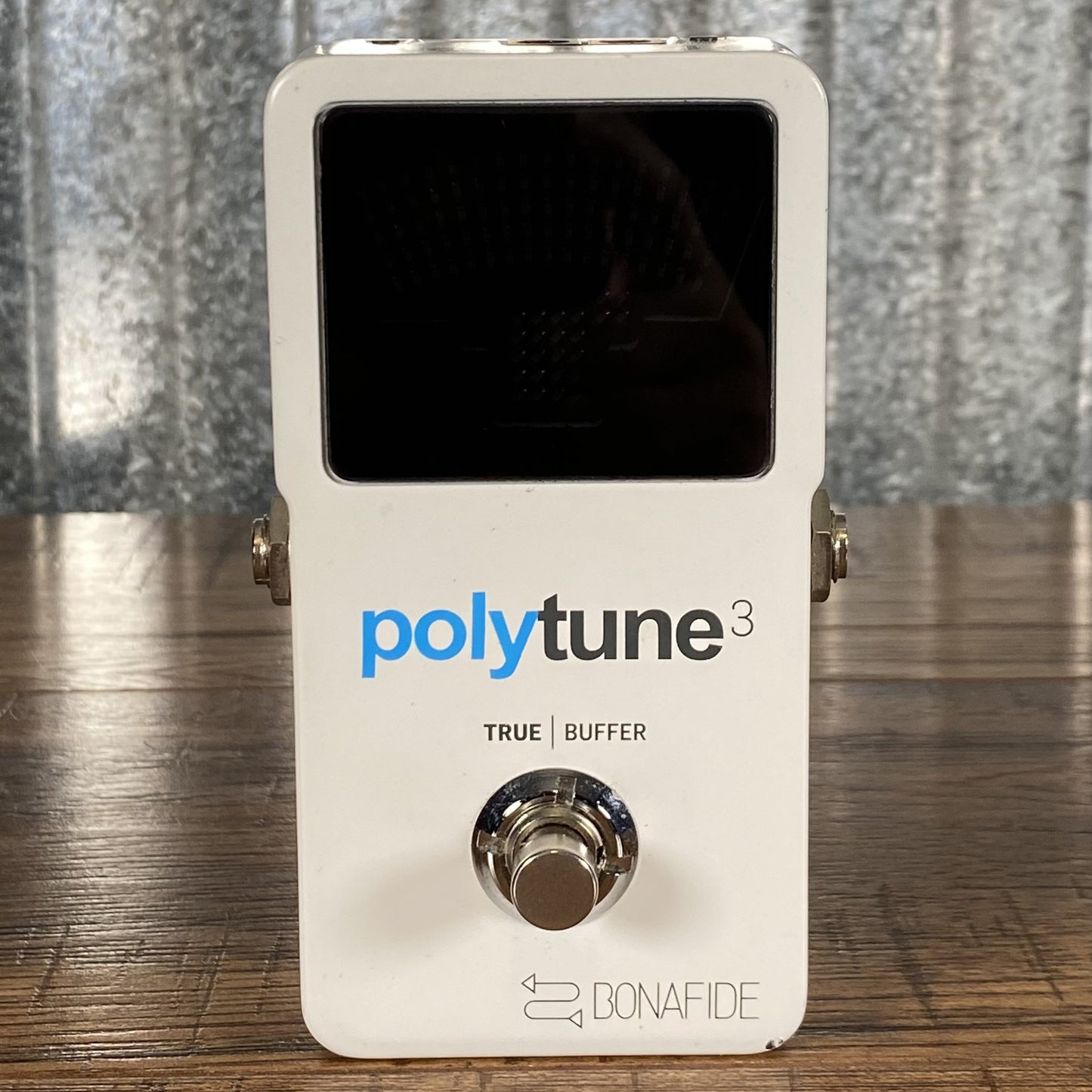 TC Electronic Polytune 3 Chromatic Tuner + BonaFide Buffer Guitar Effect Pedal Used