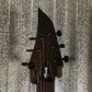 Musily MSM6 Heavy Metal Hard Tail Ash Transparent Lava Red Guitar #0001