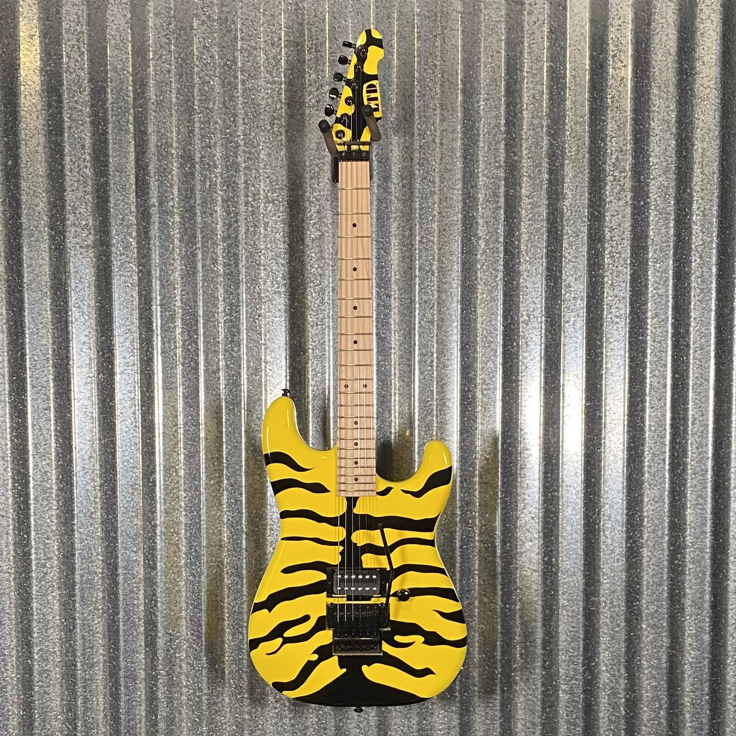 ESP LTD GL-200MT George Lynch Tiger Stripe Guitar & Case #0488 Used