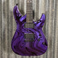 Schecter C-1 Hydro Dip Purple Obsidian Guitar #0588