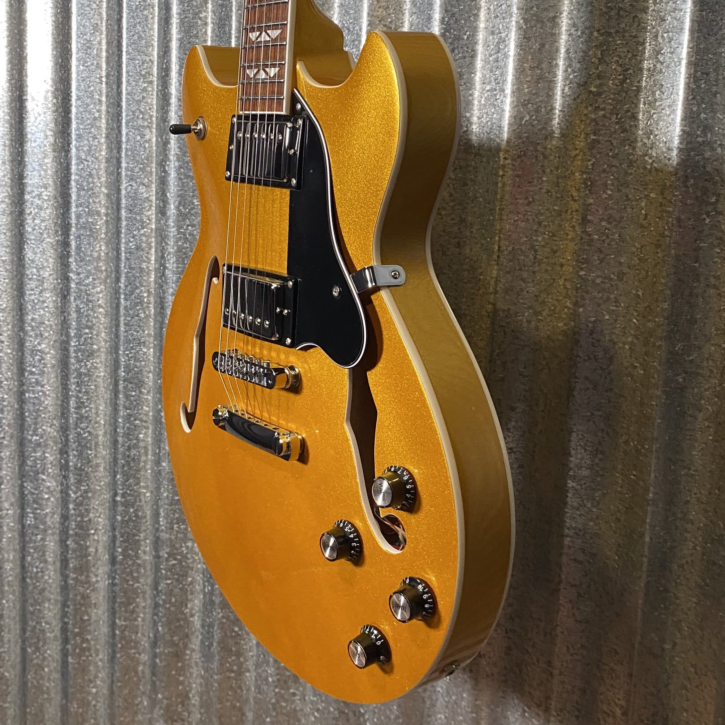 Westcreek Guitars 333 Semi Hollow Body Double Cutaway Gold #0138  Used
