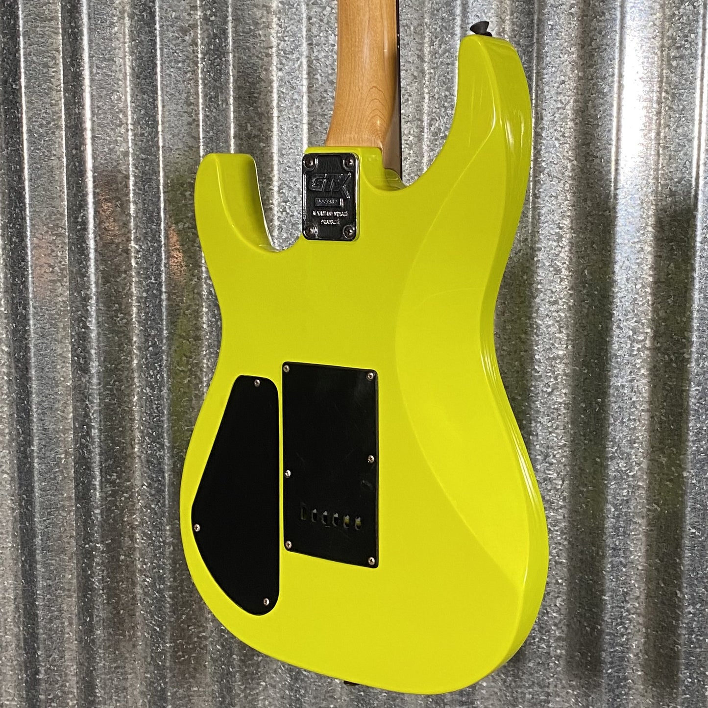 Applause GTX-23 Superstrat Neon Yellow Guitar 1980's Korea #9982 Used