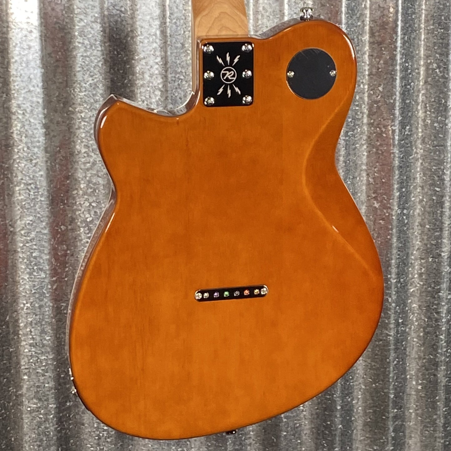 Reverend Charger Cleancut Feisty Red Railhammer Guitar #69916