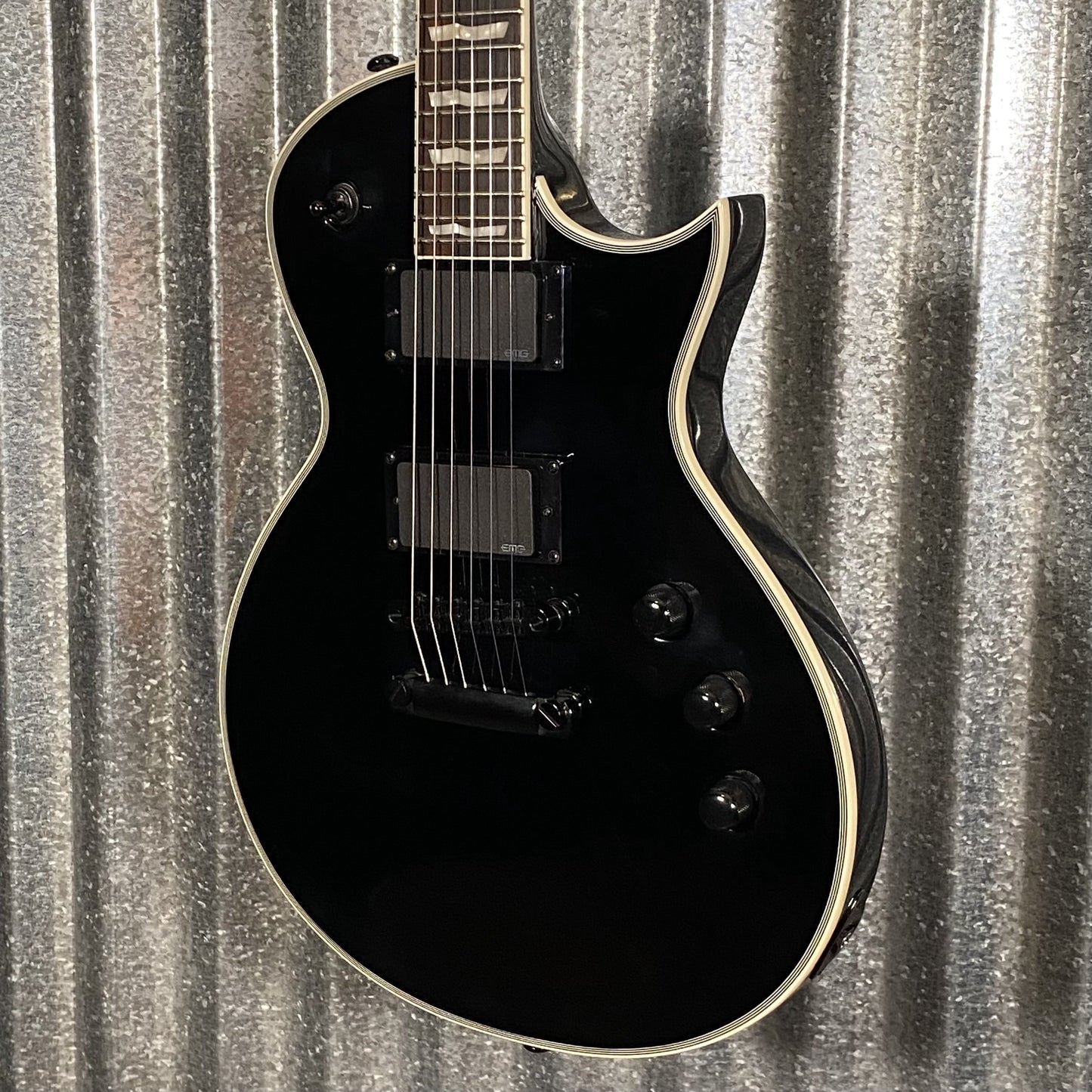 ESP LTD EC-401 Black Emg Guitar & Case EC401BLK #0859 Used