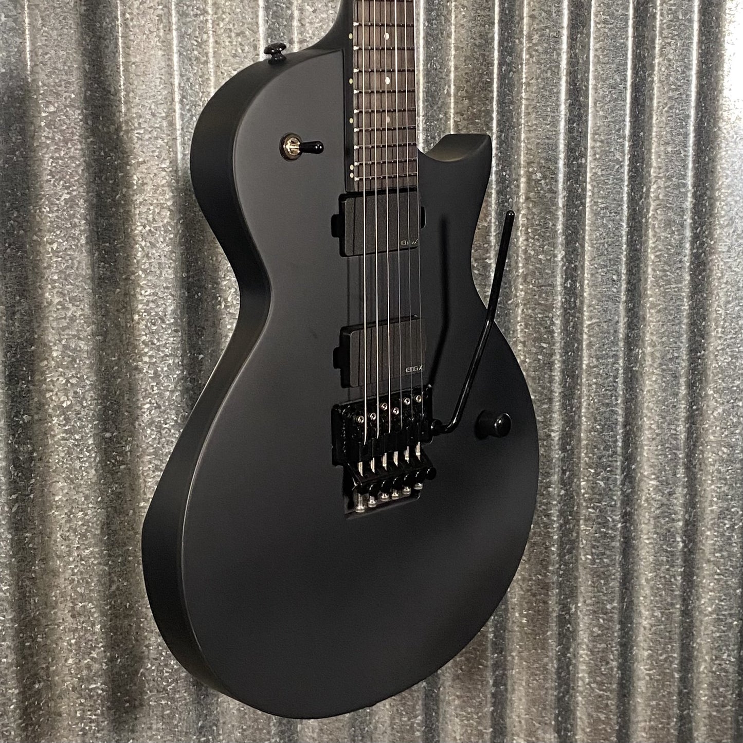 ESP LTD MK-EC Mille Petrozza  Floyd Rose Black Satin Guitar & Case MKECFRBLKS #1720 Used