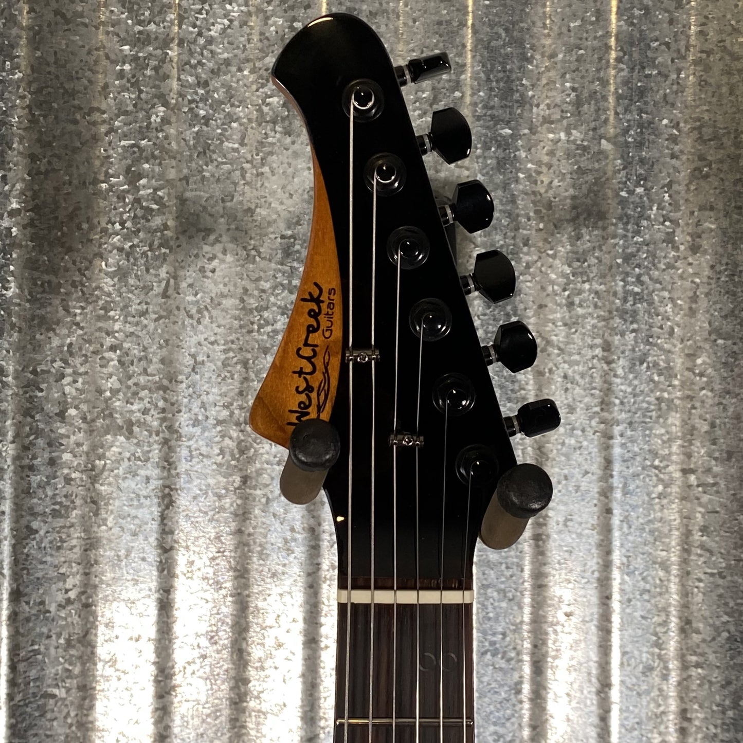 Westcreek Guitars Helyx T Style Dual Humbucker Sunset Ember Guitar #0015 Used