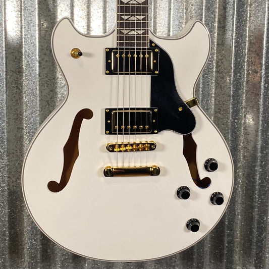 Westcreek Guitars 333 Semi Hollow Body Double Cutaway White #0059 Used