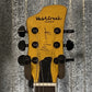 Westcreek Guitars Mirage T Bird Style Dual Humbucker Guitar Gold #0076 Used