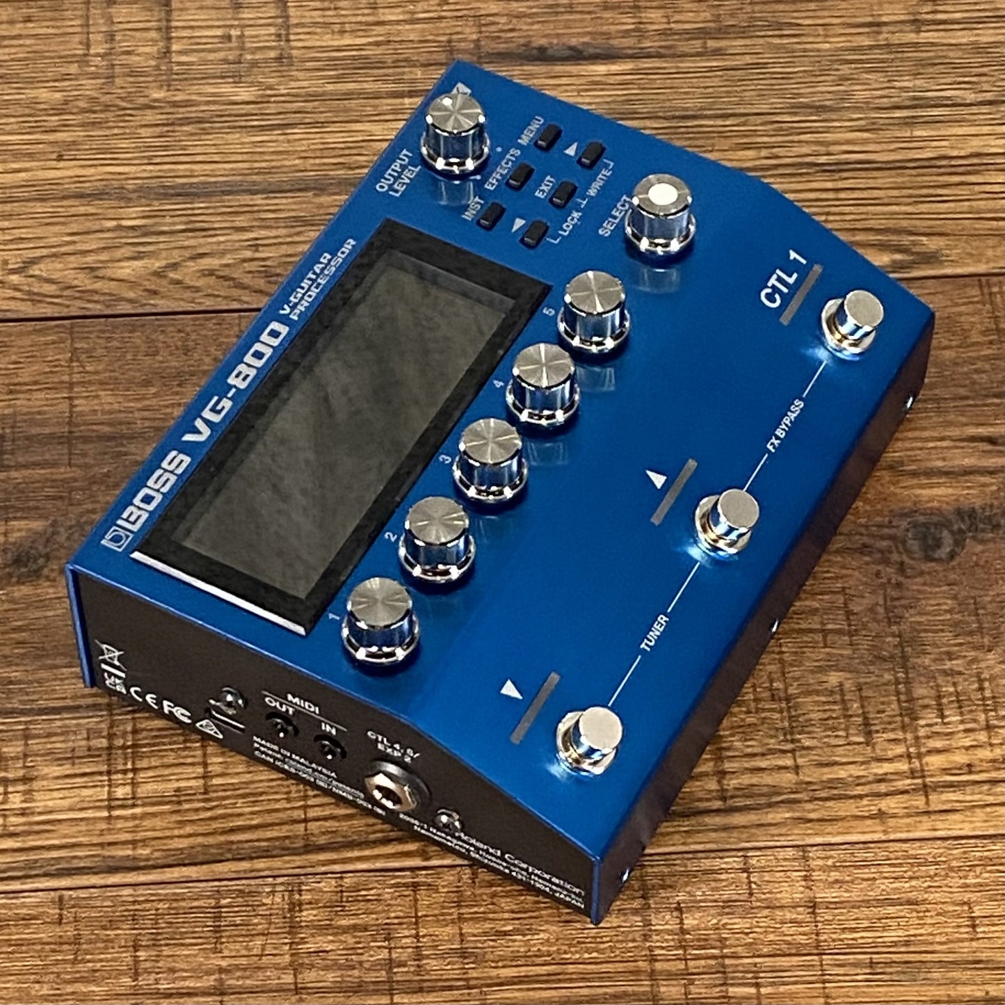 Boss VG-800 V-Guitar Synthesizer Guitar Effect Pedal Used