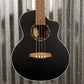 Ortega D7CE-SBK-4 Black 4 String Acoustic Electric Bass #0712