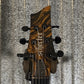 Schecter C-1 Hydro Dip Golden Eclipse Guitar #0741